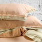 Desert Rose Cotton Percale Enzyme Washed Double Flanged