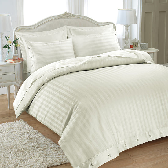 Wild Iris Stripes Sateen