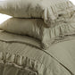 Mimosa Cotton Percale Enzyme Washed Frill Treatment