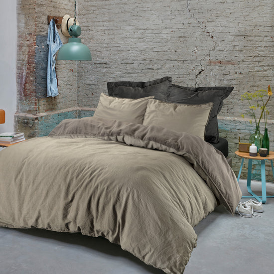 Peony Cotton Percale Enzyme Washed