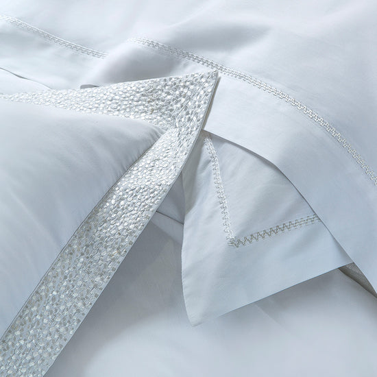 Freesia  Embroidery On Flange