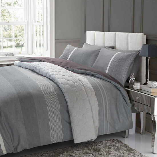 Silene Yarn Dyed Woven With Skip Stitch Technique