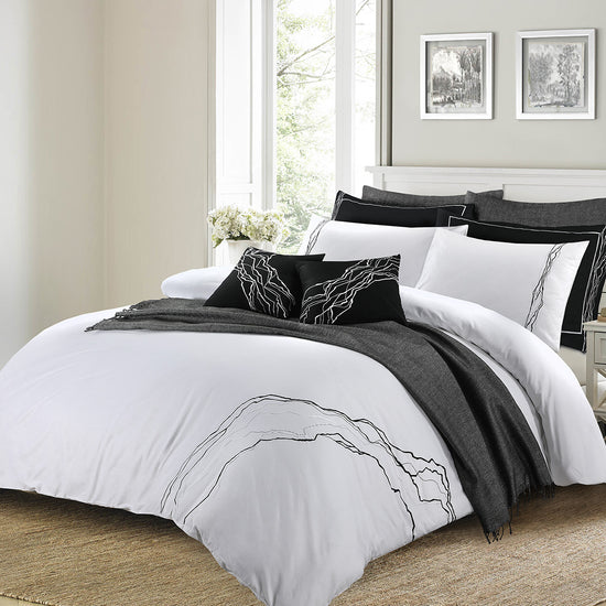 Dove 100 Cotton Embroidered