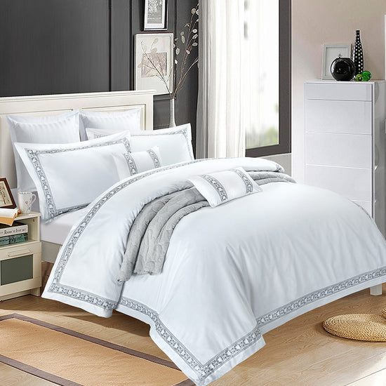 Gardenia Embroidered