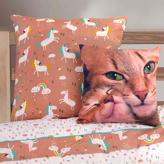 Ruby Poly Cotton Printed