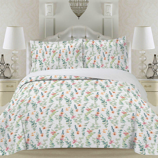 Patridge Quilted Bedspread Digital Printed