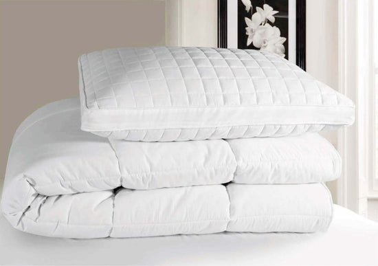Pillow Protector & Filled Quilts