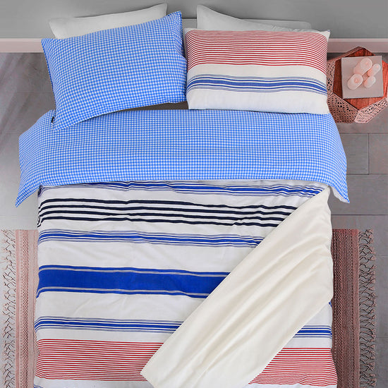 Amber Poly Cotton Printed Wahsed