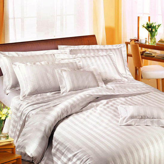 Rutile 100% Cotton Stripe Sateen